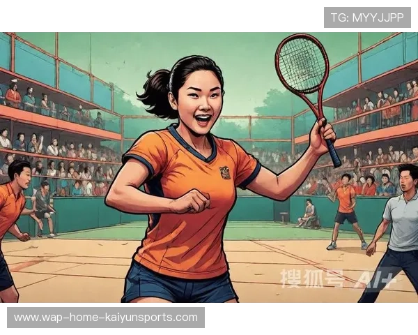 羽毛球鱼跃救球，落地尘土飞扬：激情与坚韧的运动瞬间